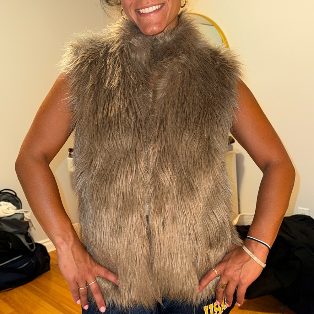 fun fur vest